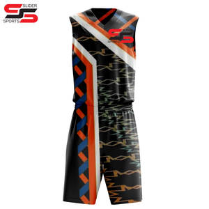 Uniforme de Baloncesto Personalizado Estilo Americano, Diseño Sublimado, Reversible, Cosido, Ropa Deportiva de Baloncesto - Product Image 3