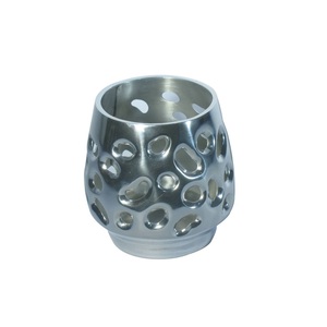 Nouveaux anneaux en métal de qualité supérieure bougeoir décoration de la maison et centres de table Design élégant parfait créant une bougie romantique - Product Image 3