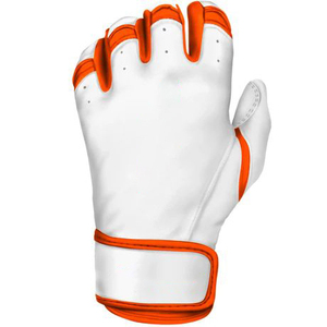 Guantes de bateo de béisbol profesionales de diseño único Logotipo personalizado de cuero PU genuino 100% Último diseño a un precio razonable - Product Image 5