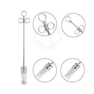 Pistola de bolo de plástico reutilizable para entrega de suplementos animales Pistola de bolo de ganado de alta calidad para uso veterinario - Product Image 3