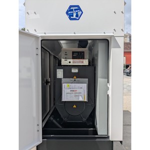 Alternateur monophasé silencieux 100 kW 2025 Leroy Somer à démarrage automatique avec sortie 220V/110V, châssis ouvert - Product Image 4