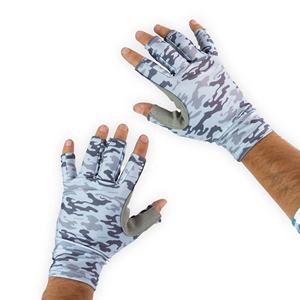 Unisex Outdoor Sports <b>Gloves</b> Waterproof Breathable Anti-Slip Design with Removable Cut Fingers UV Protection for <b>Fishing</b> - Product Image 3