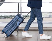 Étiquette de bagage personnalisée OEM en PVC durable, élégante, anti-NFC, résistante à l'eau, écologique, avec logo personnalisable pour le voyage