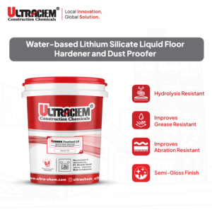 Ultrachem Liquid Floor Hardener (Lithium <b>Silicate</b>) is a liquid mixture of lithium <b>silicate</b> used for hardening concrete surfaces. - Product Image 2
