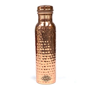 Botella de agua de cobre de alta calidad, termo de cobre respetuoso con el medio ambiente para deportes al aire libre para niños, gimnasio escolar - Product Image 4