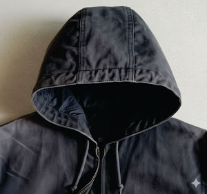 Sweat à capuche d'hiver pour homme de luxe, style tendance, pull, logo personnalisé, masque facial, 100% coton, poche surdimensionnée, anti-rétrécissement, vente en gros - Product Image 4