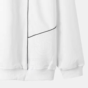 Sweat ample uni décontracté pour hommes fabriqué au Pakistan Sweatshirts de meilleure qualité pour adultes - Product Image 5