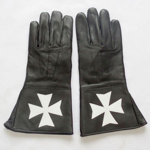Gants maçonniques brodés lavables à faible MOQ, faciles à utiliser, commande en gros, gamme de couleurs variées, super respirants, séchage rapide pour le sport - Product Image 3