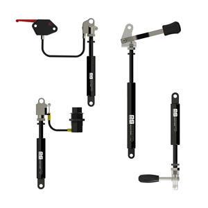 600N 32mm Stroke Medical <b>Bed</b> <b>Backrest</b> Adjustment Locking Carbon Steel Gas Strut ISO9001:2015 Certified Cylinder Made Turkey - Product Image 2