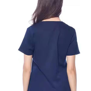 Venta caliente uniformes médicos para mujeres Scrub Tops conjuntos de uniformes de enfermera para el servicio del Hospital OEM con logotipo de impresión digital - Product Image 6