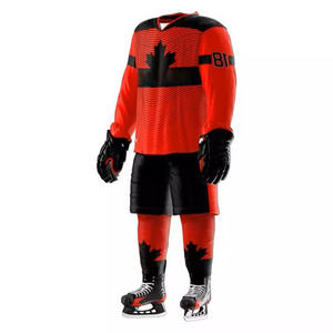 Camiseta de Hockey Sublimada Reversible de Poliéster de Alta Calidad, Camisetas Deportivas Personalizadas para Hombre, Servicio OEM para Uniformes de Hockey sobre Hielo - Product Image 2