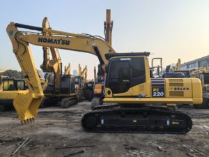 Bon état PC220-8 Komatsu 22 tonnes PC220 Japon Pas cher Occasion Original Digger Offre Spéciale - Product Image 6