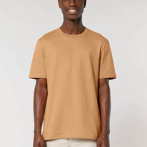 T-shirt solide à col rond coupe ample pour hommes T-shirts d'entraînement de gymnastique à manches courtes légers athlétiques - Product Image 6