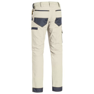 Pantalon de travail tactique en velours côtelé pour hommes, taille mi-haute, coupe droite, genoux renforcés, poches multi-outils, vêtements de travail en plein air - Product Image 2