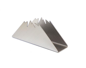 Home Basics Soporte de papel tisú de mesa de acero inoxidable La mejor oferta para servilletero de metal para boda Restaurante Divertido - Product Image 4