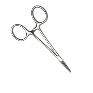 Fórceps para mosquitos Halstead de la mejor calidad, acabado satinado, abrazadera recta de 4,5 pulgadas, fórceps médicos de acero alemán para cirugía - Product Image 2