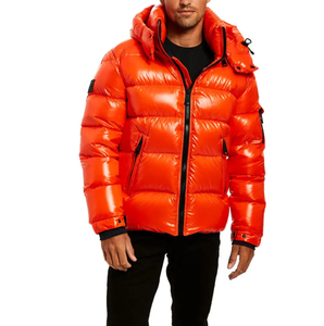 Chaqueta Acolchada Personalizada OEM para Hombre y Chaqueta Acolchada Multicolor con Logotipo Personalizado, Ropa Casual de Invierno con Bolsillos Laterales - Product Image 1