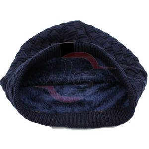 Wholesale Premium Quality 100% <b>Wool</b> & Cotton Jacquard <b>Beanie</b> <b>Hats</b> Customized Latest Design <b>Beanie</b> <b>Hats</b> - Product Image 5
