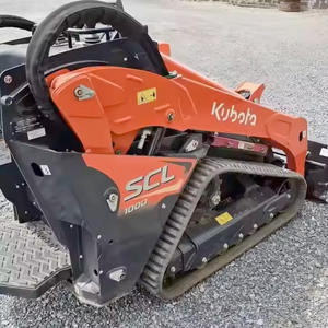 Tracteur Kubota SCL1000 4WD Mini chargeuse compacte avec chargeur frontal Composants centraux Pompe à roulement moteur Boîte de vitesse PLC - Product Image 5