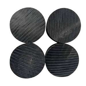 Boutons en corne de buffle écologiques en gros, noir, tailles 16 mm/19 mm/21 mm/23 mm/26 mm/29 mm/31 mm, faits à la main pour accessoires vestimentaires - Product Image 2