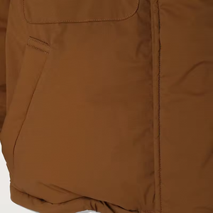 Veste matelassée à capuche pour homme, en duvet épais et chaud, sur mesure, en gros, OEM, 2026 - Product Image 3
