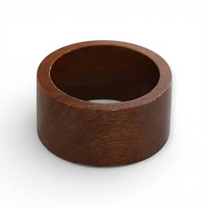 Juego de Anillos para Servilletas de Madera de Olivo con Patrón de Grano Remolino Rico para una Presentación de Mesa de Lujo y Estética Natural Única - Product Image 2