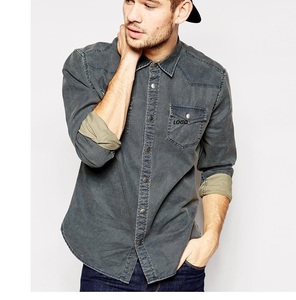 Top Trending 2024 Long Sleeve <b>Men</b> Denim <b>Shirts</b> Casual Outdoor Stylish Breathable Fashion Cotton <b>Jeans</b> Denim <b>Shirts</b> - Product Image 1