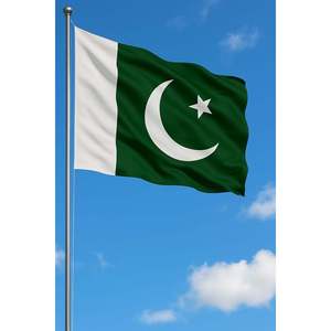 Drapeau de la Pakistan pour l'extérieur avec impression numérique, polyester durable et mât en aluminium et fibre de verre - Product Image 3