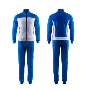 Survêtements d'hiver en polaire pour hommes en gros, logo personnalisé, coton, deux pièces, vêtements de sport de gym, jogging, taille plus, vêtements d'entraînement - Product Image 2