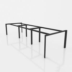 Patas de Escritorio de Estilo Industrial NVTG007, 3600x1200mm, Estructura Triangular de Acero con Ensamblaje Interconectado para Mesas - Product Image 1