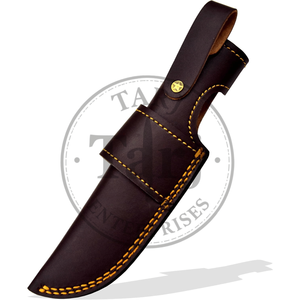 Étui de ceinture pour couteau de chasse en cuir cousu à la main, léger, durable, personnalisé, vente en gros, OEM, livraison directe, revente, vente chaude - Product Image 3