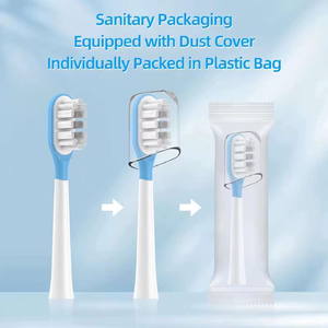 Custom-Fit Electric <b>Toothbrush</b> <b>Head</b> with Tailored Profile Personalized Replacement <b>Heads</b> for Household Use (Nylon) - Product Image 2