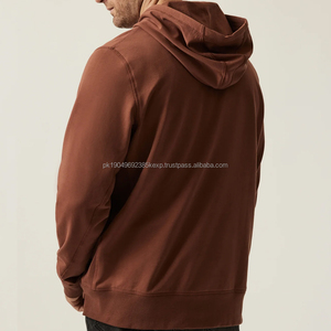 Sudadera con Capucha para Hombre, Sudadera con Capucha de Felpa Francesa, Sudadera de Algodón de Bambú, Sudadera con Bolsillo Personalizado, Ropa Ecológica para Hombre - Product Image 2