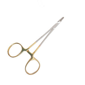 Pince à ciseaux de verrouillage de qualité supérieure mouche (Olsen) pince hémostatique de pêche demi or pince à crochet de pêche à la mouche - Product Image 2