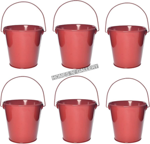 Multi Color Metal Plant Pot Customization Premium Quality Metal Gold Planter Decorative for Garden - Product Image 3