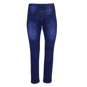 Pantalon long droit décontracté pour hommes Style High Street Jeans Pantalon cargo léger et élastique en tissu enduit imperméable de grande taille - Product Image 4