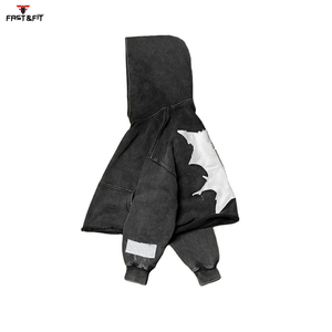 Gran oferta, sudaderas con capucha para hombre de la mejor calidad, invierno al aire libre, cómodo, 100% algodón, bordado, diseño de desvanecimiento solar, vendedor superior - Product Image 3