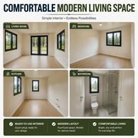 Casa Contenedor Expandible, Vivienda Prefabricada Modular, Instalación Rápida, Solución de Vivienda Personalizada