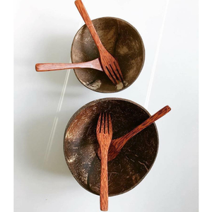 Tazón de cáscara de coco acabado a mano con textura cálida adecuado para la decoración del hogar batidos desayuno comidas - Product Image 4