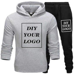 Survêtements pour hommes Survêtements de jogging unis multicolores personnalisés en gros - Product Image 4