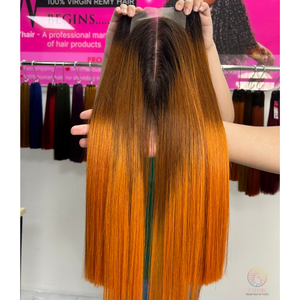 Precio barato 100% cabello virgen natural vietnamita Sdd Bone Straight Hair Bundles con cierre - Product Image 3