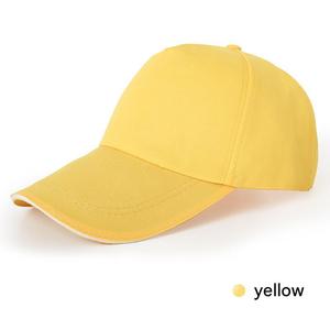 Wholesale 100% Cotton Twill Baseball Caps Dad's Customizable Sports Hat with Logo Outdoor Sunshade Fashionable Man's Cap - Product Image 2