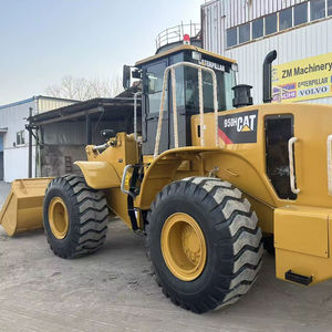 Niveleuse à roues manuelle d'occasion de marque japonaise CAT 950H avec moteur et boîte de vitesses d'origine Jaune 100% d'origine japonaise Modèle 2022 - Product Image 1