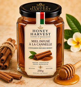 Miel de Niaouli Honey Harvest 250g Pura de Madagascar en Envase de Frasco de Vidrio - Product Image 2