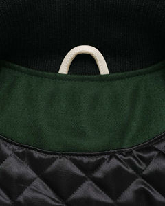 New Look personalizado bordado Logo suelto Casual precio barato mejor calidad hecho a medida satén bombardero chaqueta Vintage Letterman chaqueta - Product Image 3