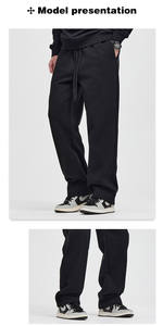 100% Polyester Casual Canvas Lightweight Sweatpants High Quality with Pockets <b>Men's</b> Pants & <b>Trousers</b> - Product Image 5