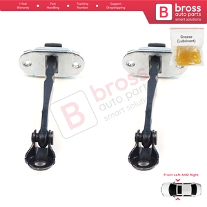 ชุดสายรัดจำกัดการเปิดประตูหน้า 2 ชิ้น รุ่น BDP1634-1 สำหรับรถยนต์ Micra MK5 K14 ปี 2016-2023 รหัสอะไหล่ 80430-5FA0A - Product Image 3