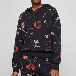 Pull à capuche élégant pour femmes avec capuche à cordon et coupe décontractée Pull à capuche classique pour femmes - Product Image 2
