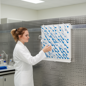 "Lab <b>Drying</b> Equipment Wallmount Draining <b>Rack</b>-High Quality Durable Design by Burkle GmbH" - Product Image 2