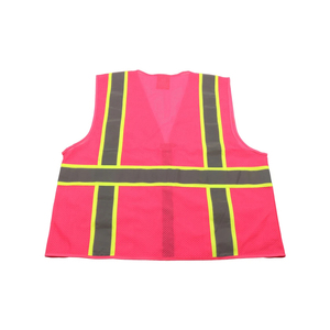 Chaleco de Seguridad Reflectante de Alta Visibilidad para Trabajo, Personalizable con Logotipo, Varios Tamaños, Ropa de Trabajo OEM - Product Image 4